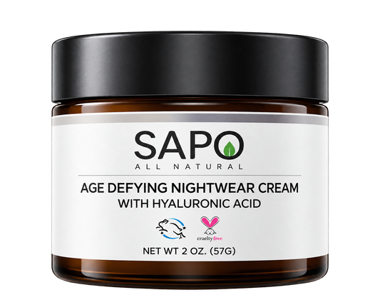 Sapo All Natural night cream jar